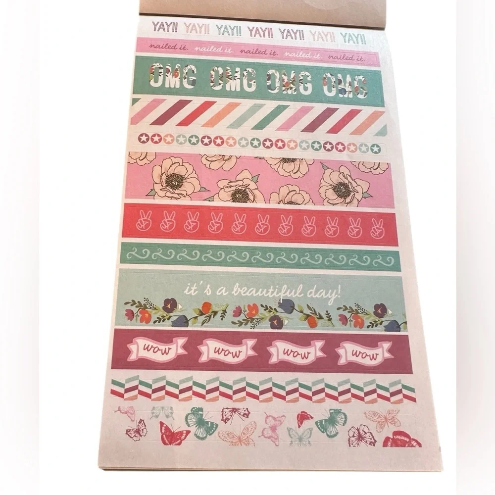 4/$20!! Pen+Gear 20 Page Planner Sticker Book